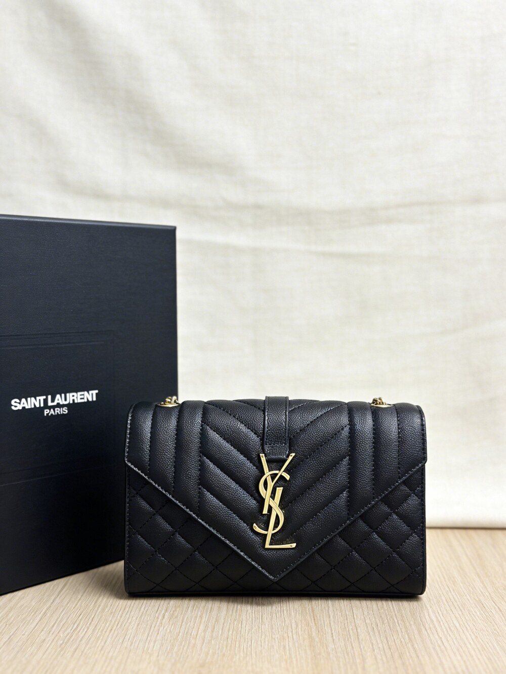 YSL Medium Quilted Leather Bag